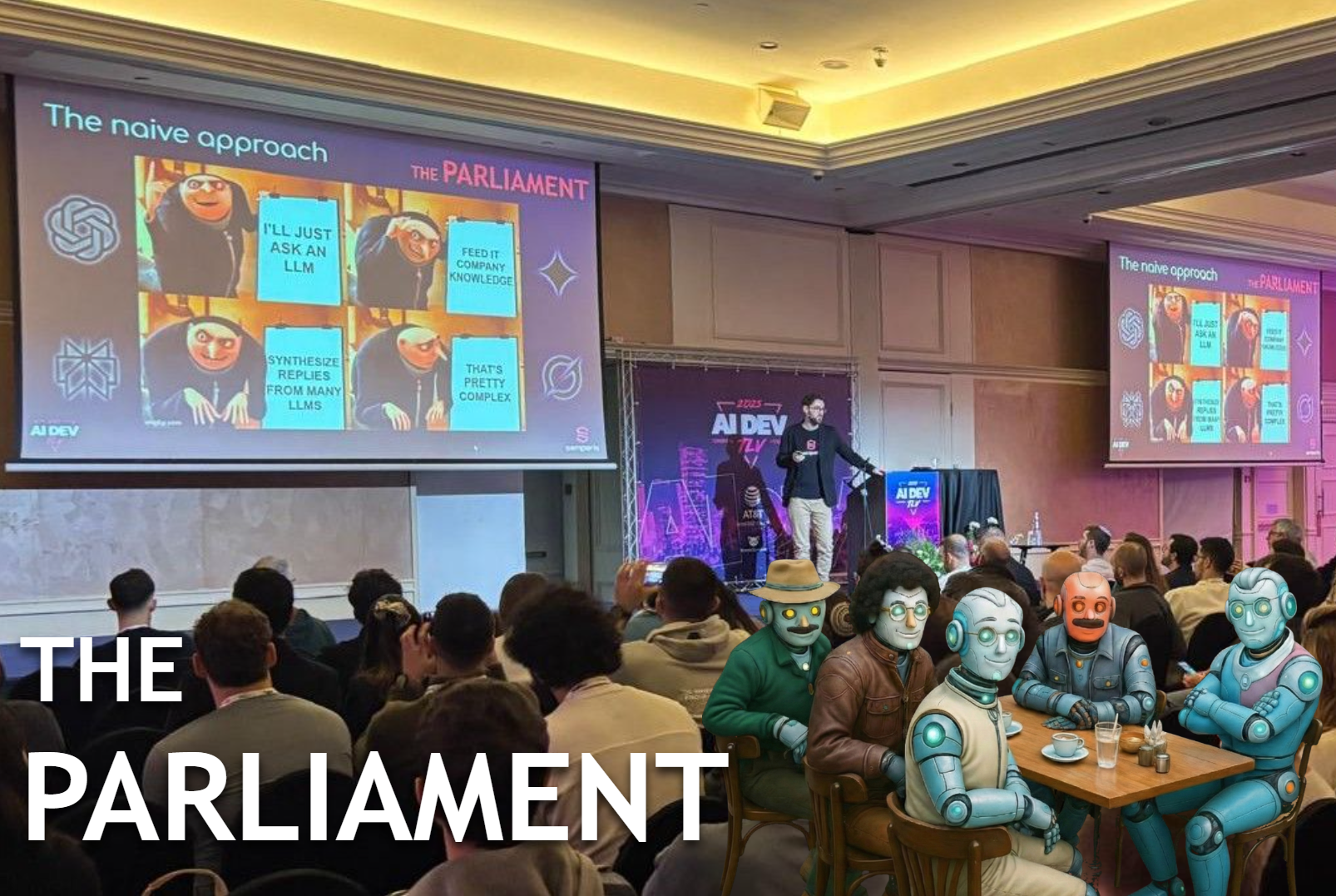 AI DEV TLV 2025 Talk: The Parliament